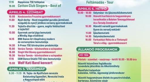 Húsvéti Nyuladalom Siófokon