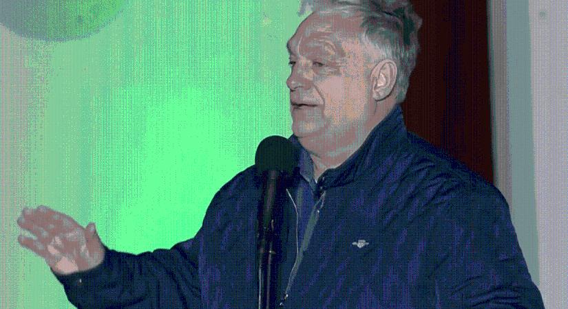 Orbán Szombathelyen is többet foglalkozott az ellentüntetőkkel, mint a sajátjaival