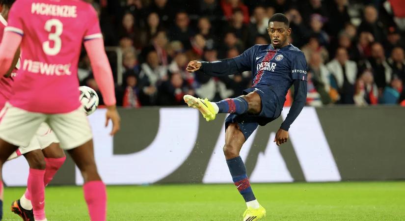 Dembélé „rugós focis” bombagóllal segítette győzelemhez a PSG-t