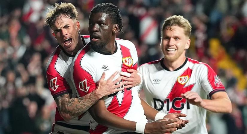 Az Elche legyőzésével hangolt a Vargáék elleni Kl-meccsre a Rayo Vallecano