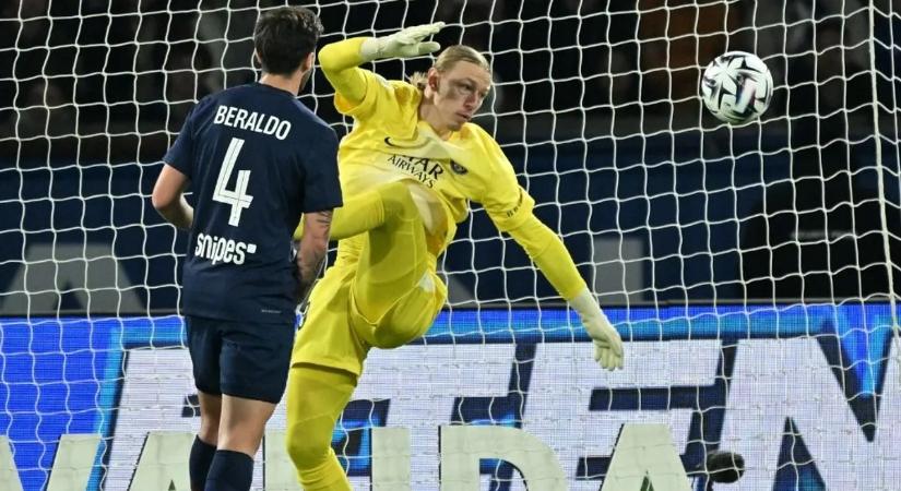 A Szoboszlaiék elleni BL-rangadó előtt óriási potyagólt kapott a PSG kapusa