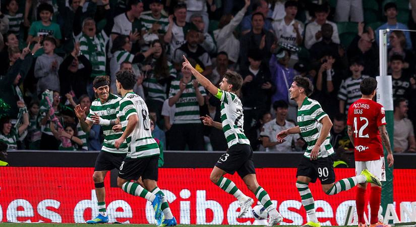 Liga Portugal: hátrányból állt talpra és nyert gólgazdag mérkőzésen a Sporting – videóval
