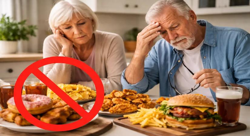 A diatetikus szerint ezt a 4 féle ételt ne egye senki 60 éves kor felett!