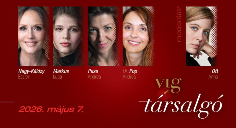 Különleges beszélgetés a gyermekvállalásról a Vígben Nagy-Kálózy Eszterrel, Márkus Lucával és Pass Andreával