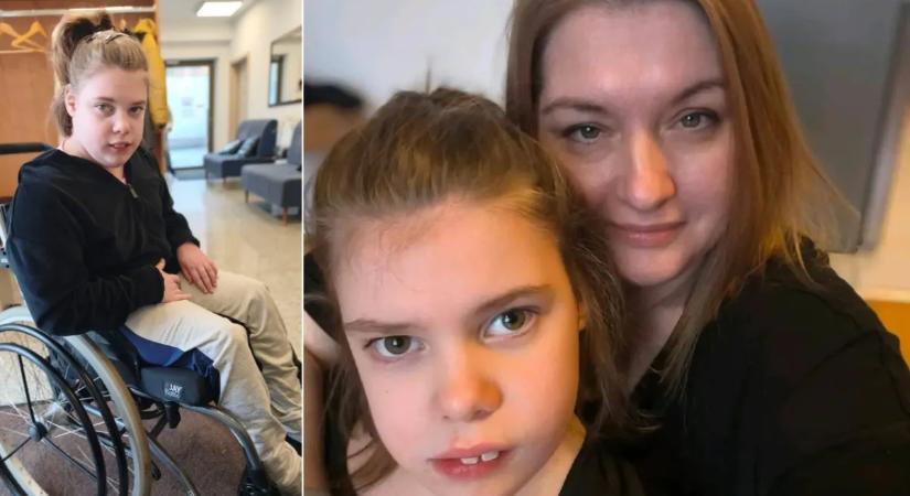 „A teste lassan bezáródik” - újabb műtétre készül az agyvérzéssel született Hanna