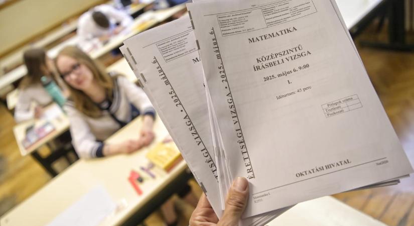 Minden negyedik diák kettesre érettségizett tavaly matekból középszinten