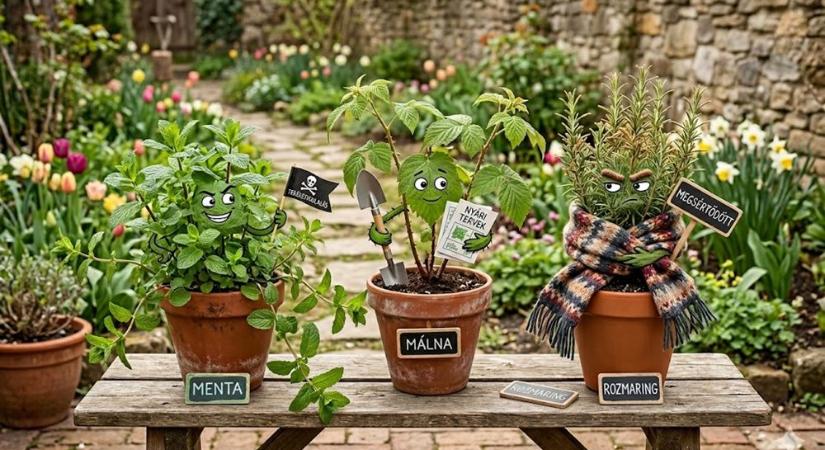 Menta, málna, rozmaring: 3 növény, ami tavasszal vagy meglódul, vagy megsértődik
