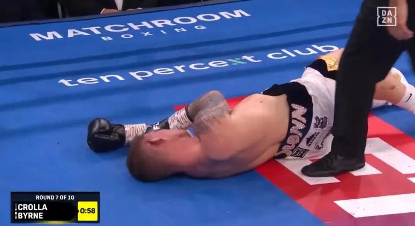 Brutális kiütés: oxigénre kellett kötni az ájult bokszolót  videó