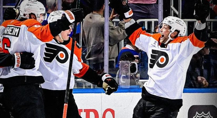 NHL: a Flyers és a Blues is idegenben tudott nyerni
