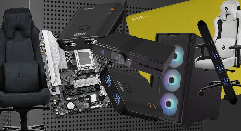 Befutott a peronra a hardvervonat