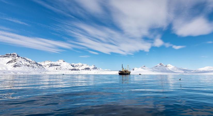Az északi-sarki tengeri jég riasztóan alacsony szintre csökkent