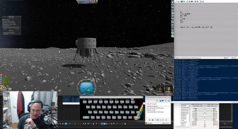 3,5 MHz-es processzor és 48 KiB memória is elég volt, hogy a „Holdra szálljon” egy YouTube-videós