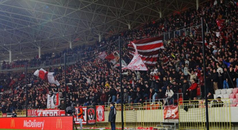 Fociláz az NB I-ben: Ritkán látható szurkolósereg a Loki-Fradi rangadón