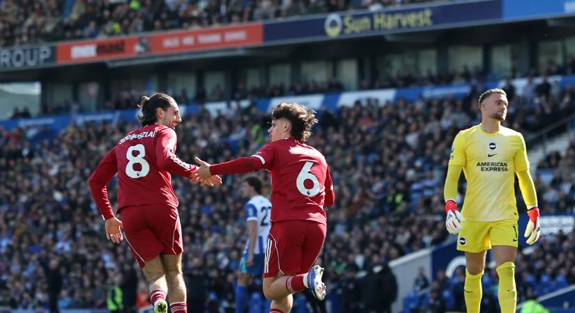 Arne Slot döntött Szoboszlai Dominikról és Kerkez Milosról a csúcsmeccs előtt