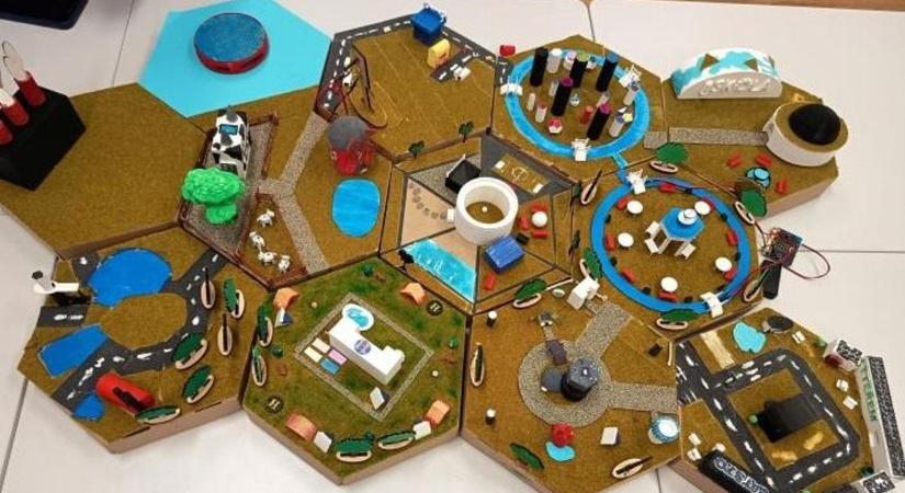 A jövő városát tervezték meg a pécsi diákok