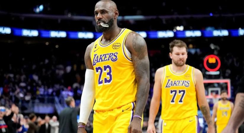 LeBron James szörnyű hírt kapott, a legrosszabb pillanatban