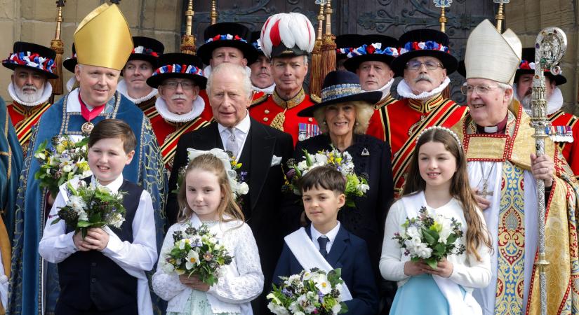 Károly király és Kamilla történelmet írtak a királyi húsvéti szertartáson