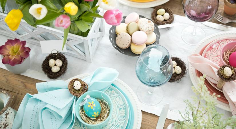 Ettől a 6 apró dekorációs részlettől sokkal elegánsabb lesz a húsvéti asztal