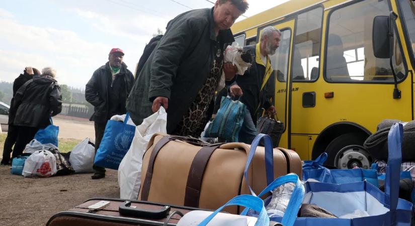 Az ukrán menekülteknek elegük van a háborúból