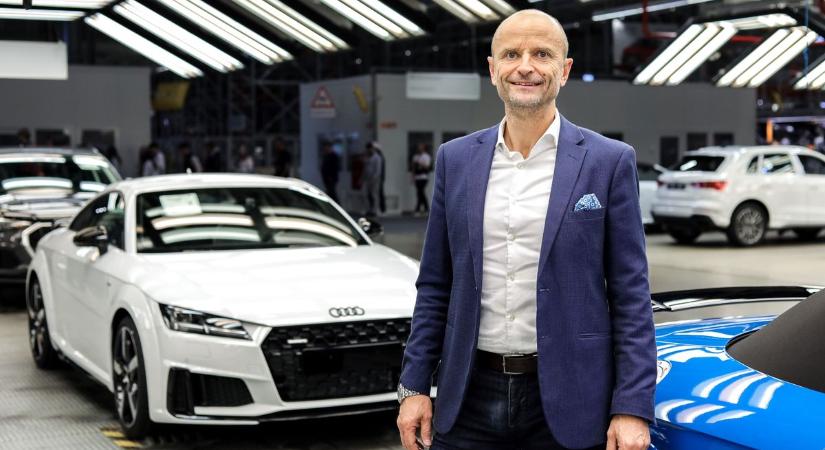 Kínai gyárigazgató lett a győri Audi járműgyári vezetője, Les Zoltán