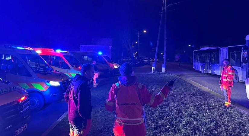 Menteni kellett az ápoltakat, tömegkatasztrófa fenyegetett Tatabányán