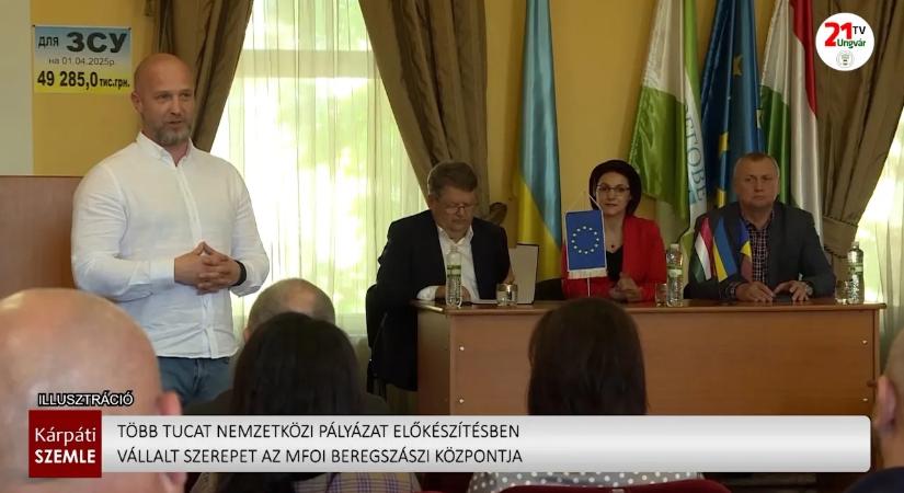 Több tucat nemzetközi pályázat előkészítésben vállat szerepet az MFOI beregszászi központja (videó)