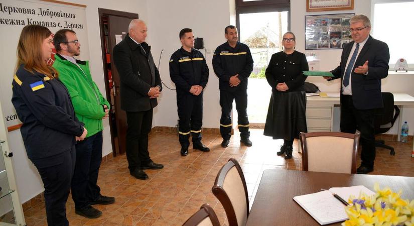 MRSZ-támogatás két kárpátaljai egyházi önkéntes tűzoltóságnak - „Embernek segítség, Istennek dicsőség!”