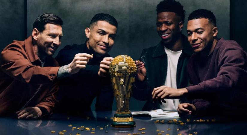 Messi, Ronaldo, Mbappé és Vinícius Júnior együtt legózik ebben az új reklámban