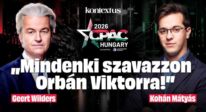 Geert Wilders: „Orbán Viktor egy oroszlán, Európa többi részét birkák irányítják”