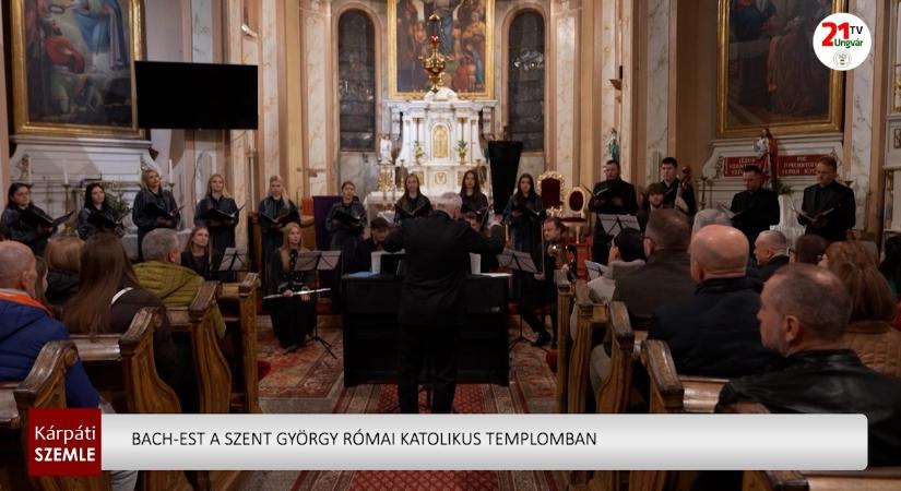 Bach-est a Szent György Római Katolikus Templomban (videó)