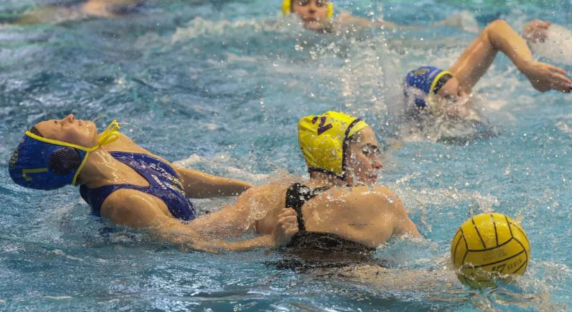Vezetést szerzett az UVSE a BVSC ellen a női vízilabda ob I elődöntőjében