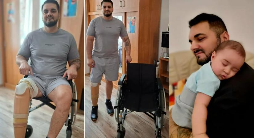„Isten harcosa vagyok, nem adom fel a gyerekeim miatt” – ritka és fájdalmas betegséggel, Buerger-kórral küzd Tamás, a fiatal édesapa