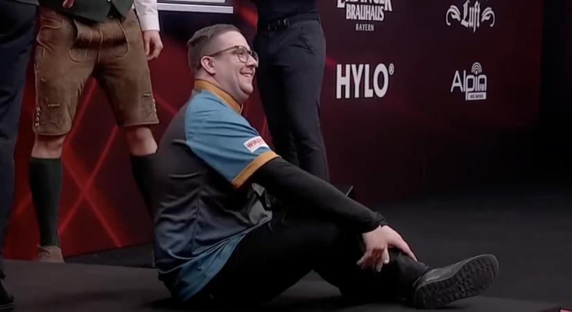 A dartsos Kovács Patrik első magyarként nyert meccset külföldön