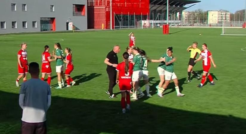 Nekirontott az ETO-játékosának a hazai tréner - videóval