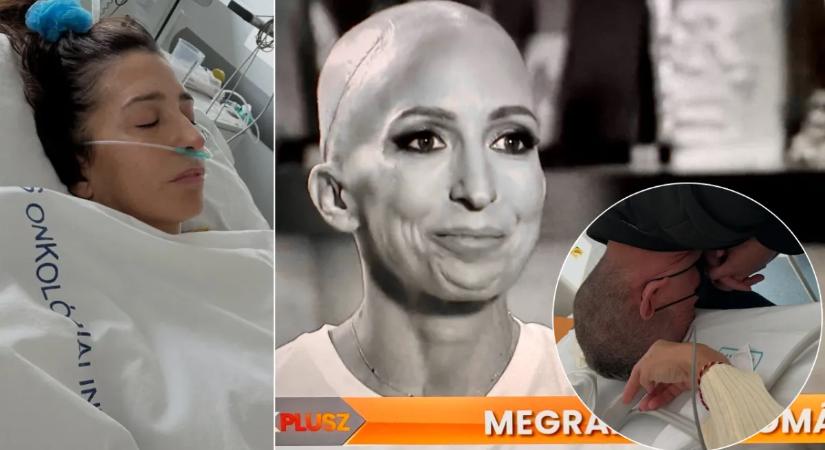 "Egy horrorfilmnek megint én vagyok a főszereplője" - Rubint Réka összetört a kamerák előtt: sokkoló vallomás a rákbetegségéről