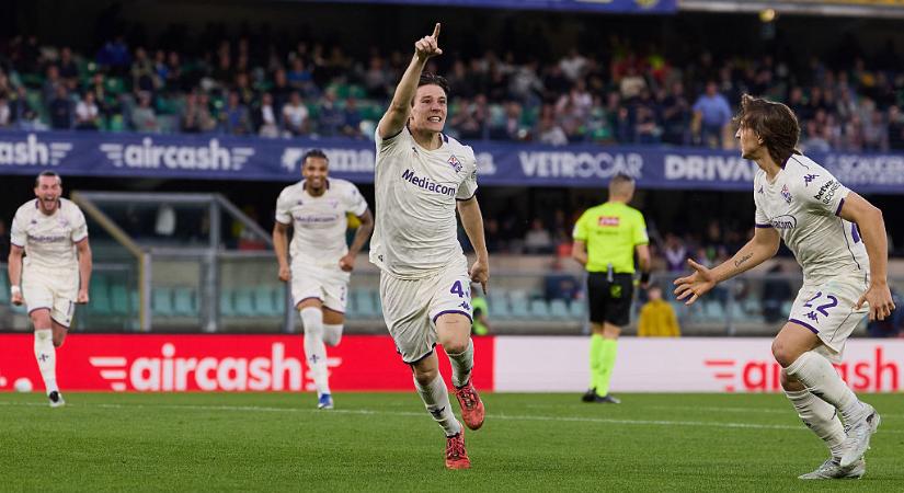 Serie A: Fagioli góljával kiesési rangadót nyert idegenben a Fiorentina – videóval