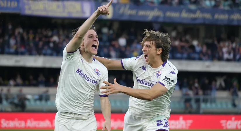 Két piros lap, egy gól – nyert a Fiorentina Veronában