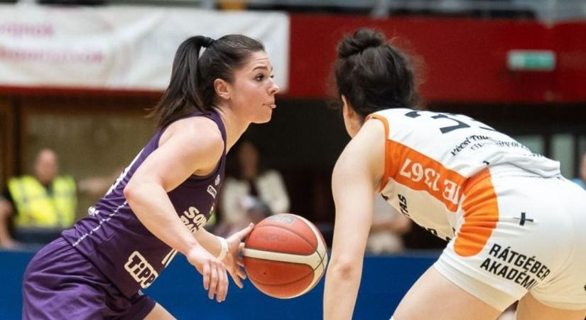 Parádé lilában - döntős a Sopron Basket