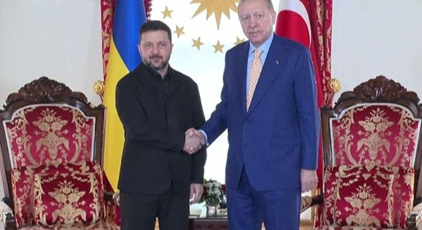 Zelenszkij Erdogannal erősít: új szintre léphet az ukrán–török biztonsági szövetség