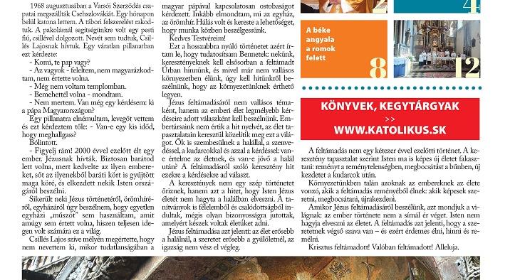 Húsvét hetére is értékes olvasnivalókat kínál a Remény hetilap