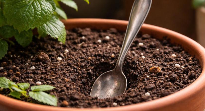 Miért dugnak egyre többen kanalat a virágcserépbe? Meglepő oka van