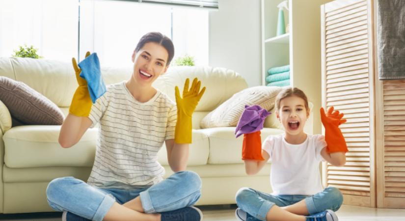 Tavaszi nagytakarítás gyerekekkel: így vond be őket