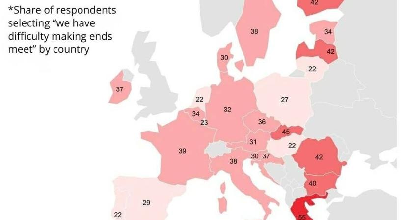 Valótlan közhely, hogy a magyarok nem jönnek ki a pénzükből – mutatjuk a valóságot! (TÉRKÉP)