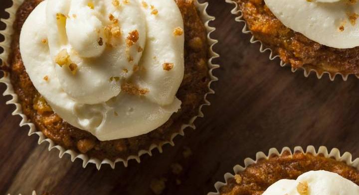 Csodaszép sárgarépás muffin: mascarponés krém koronázza meg