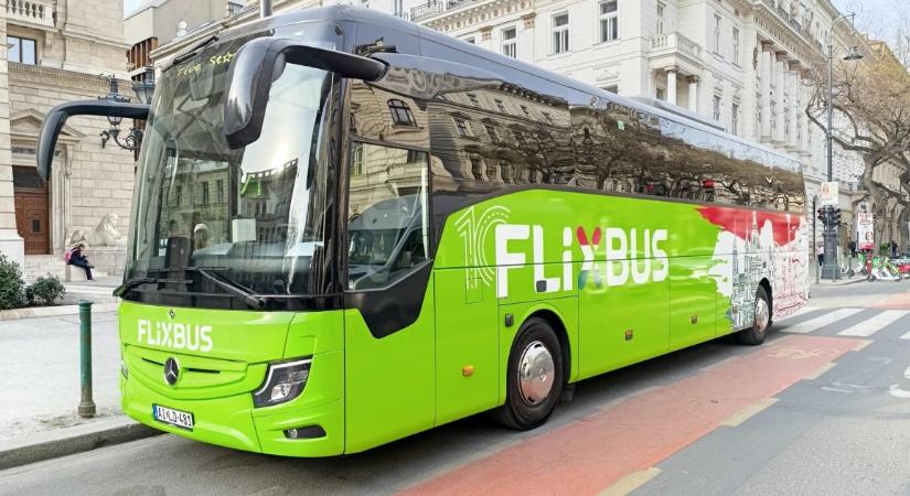 Belföldi járatok? Nagyon szeretne a MÁV-val és a Volánnal versenyezni a Flixbus