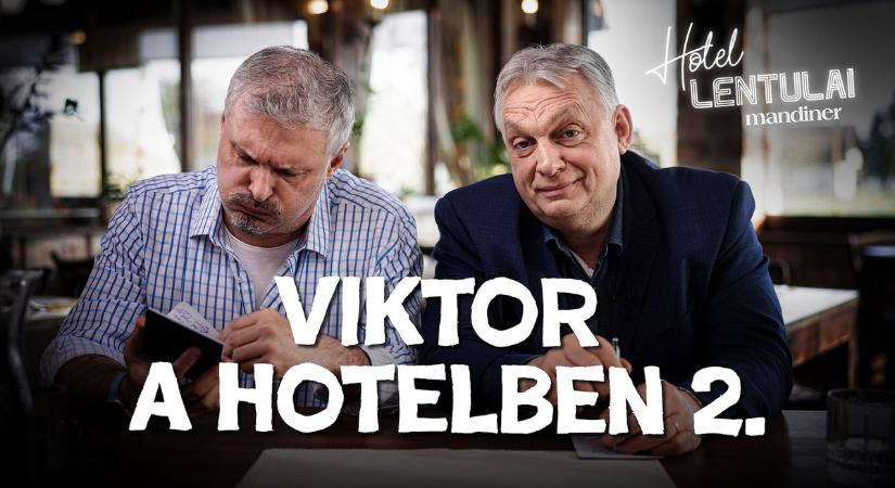 „Ilyen ostobaságot még életemben nem láttam” – Orbán Viktor volt a Hotel Lentulai vendége