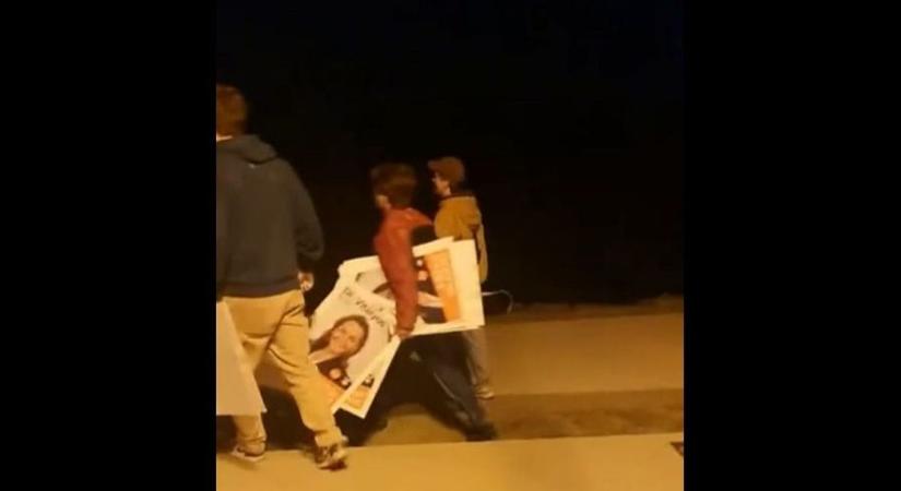 Ünnepi hangulatban a tiszás aktivisták: még húsvétkor sem tudnak lemondani a rombolásról (VIDEÓ)