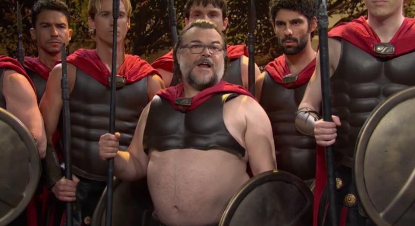 Jack Black a 301. spártai katona – videó