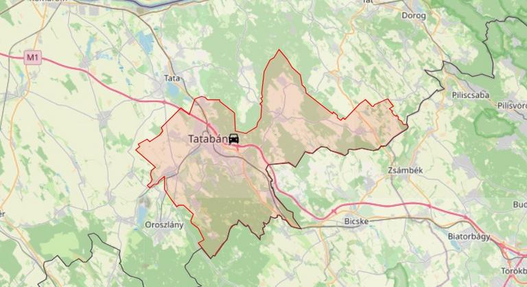 Négyes karambol történt Tatabányánál, ráfutásos baleset volt a 7-es főúton