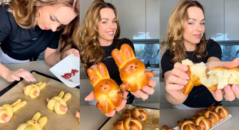 Ilyen cuki még nem volt a kalács: Rácz-Gyuricza Dóri húsvéti receptje